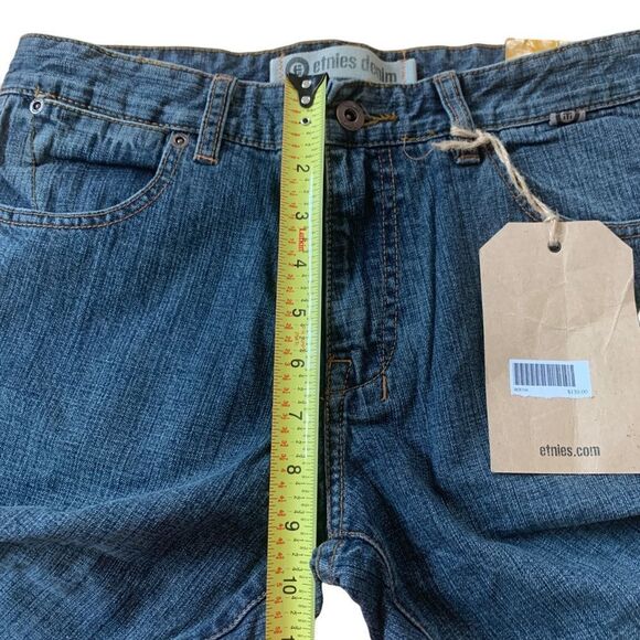 New Etnies Denim Jeans Size 28 - Picture 10 of 12